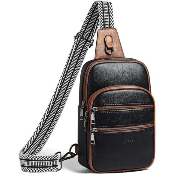 Handbags - Crossbody Bags for Women Men Sling Bag 5 Pockets Fanny Pack Sling Backpack